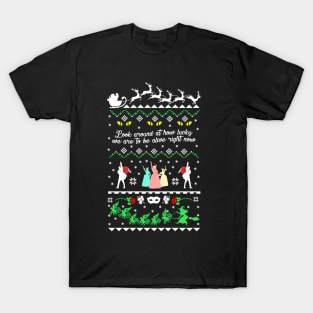 Broadway Musicals Ugly Christmas Design T-Shirt